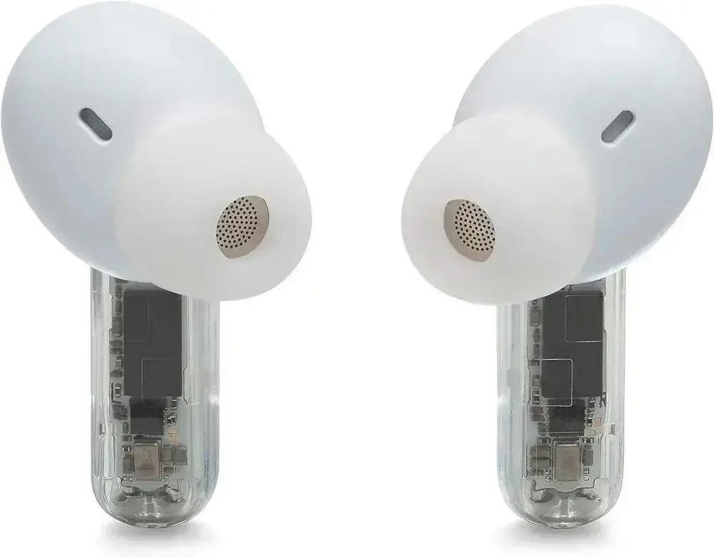 Беспроводные наушники JBL Tune Beam Ghost, белый - 2