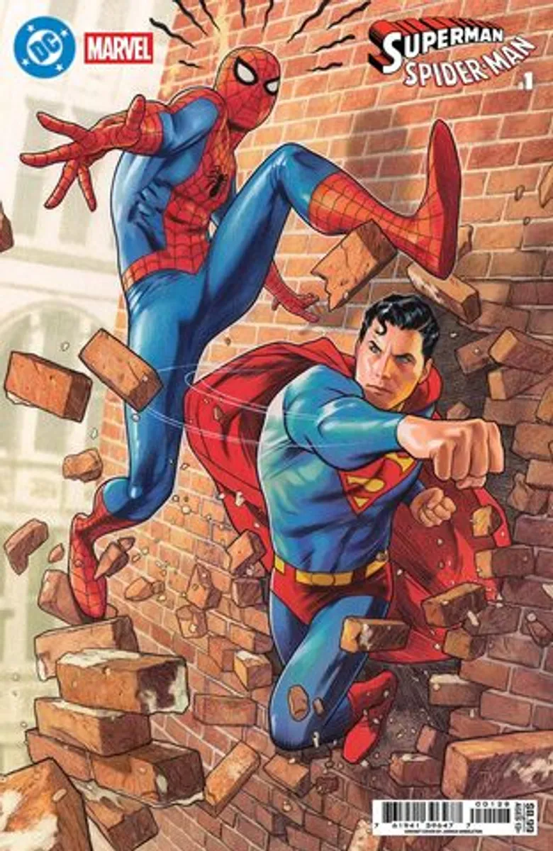 DC Marvel Superman Spider-Man #1 (Cover P) (Joshua Middleton Cover)