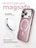 Чехол накладка iPhone 17 Pro Max / 18 Pro Max 6.9" Gurdini Ocean Case (9) Metalic розовый