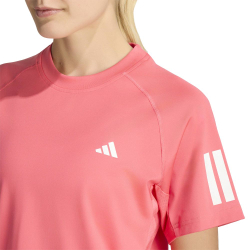 Женская теннисная футболка Adidas Club Climacool — pure turbo