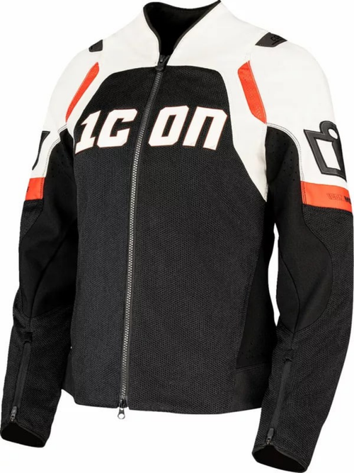 Купить Мотокуртка Текстильная Icon Contra 3 Jacket / Женская / Черно-белый