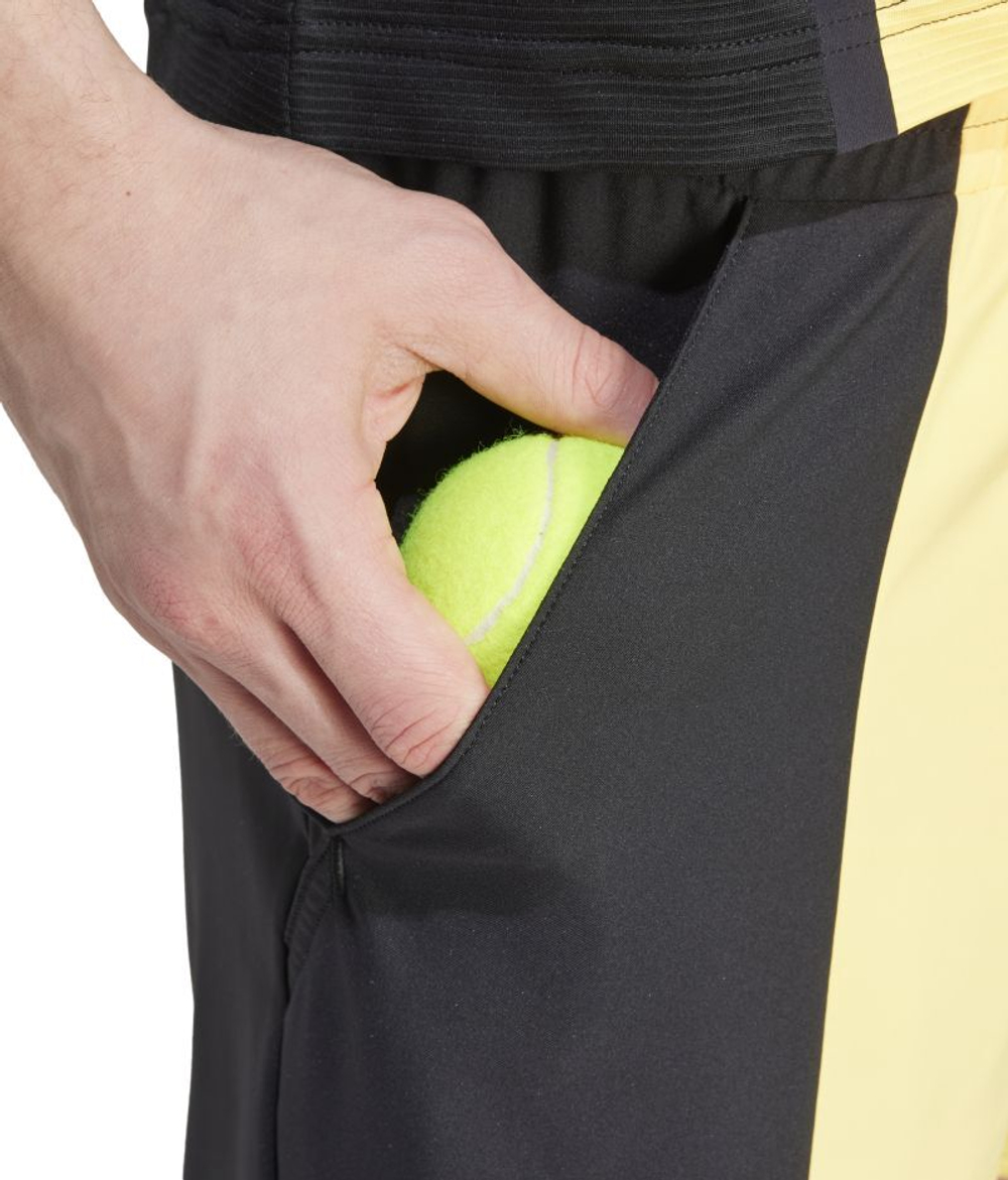 Мужские теннисные шорты Adidas Tennis Heat.Rdy Ergo 7" Shorts - разноцветный