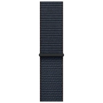 Умные часы Apple Watch Series 10 GPS, 46mm, Jet Black Aluminium Case with Sport Loop, Ink