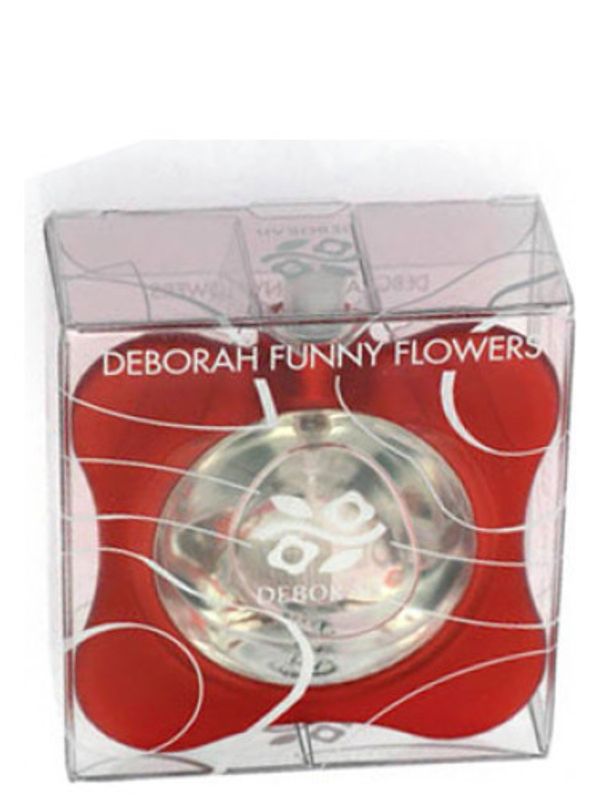 Deborah Funny Flowers Red