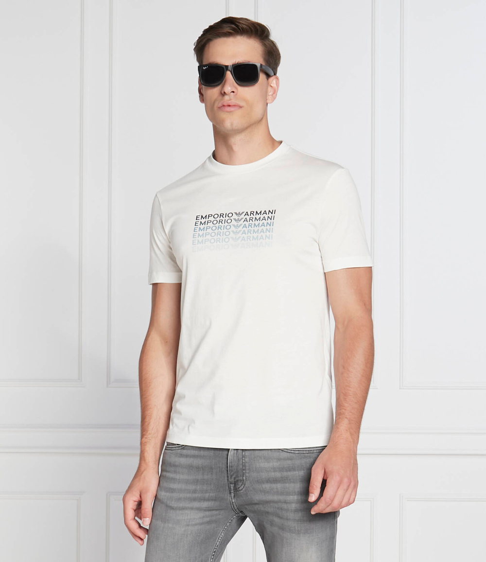 Футболка Emporio Armani - белый(6L1TCX 1JPZZ)