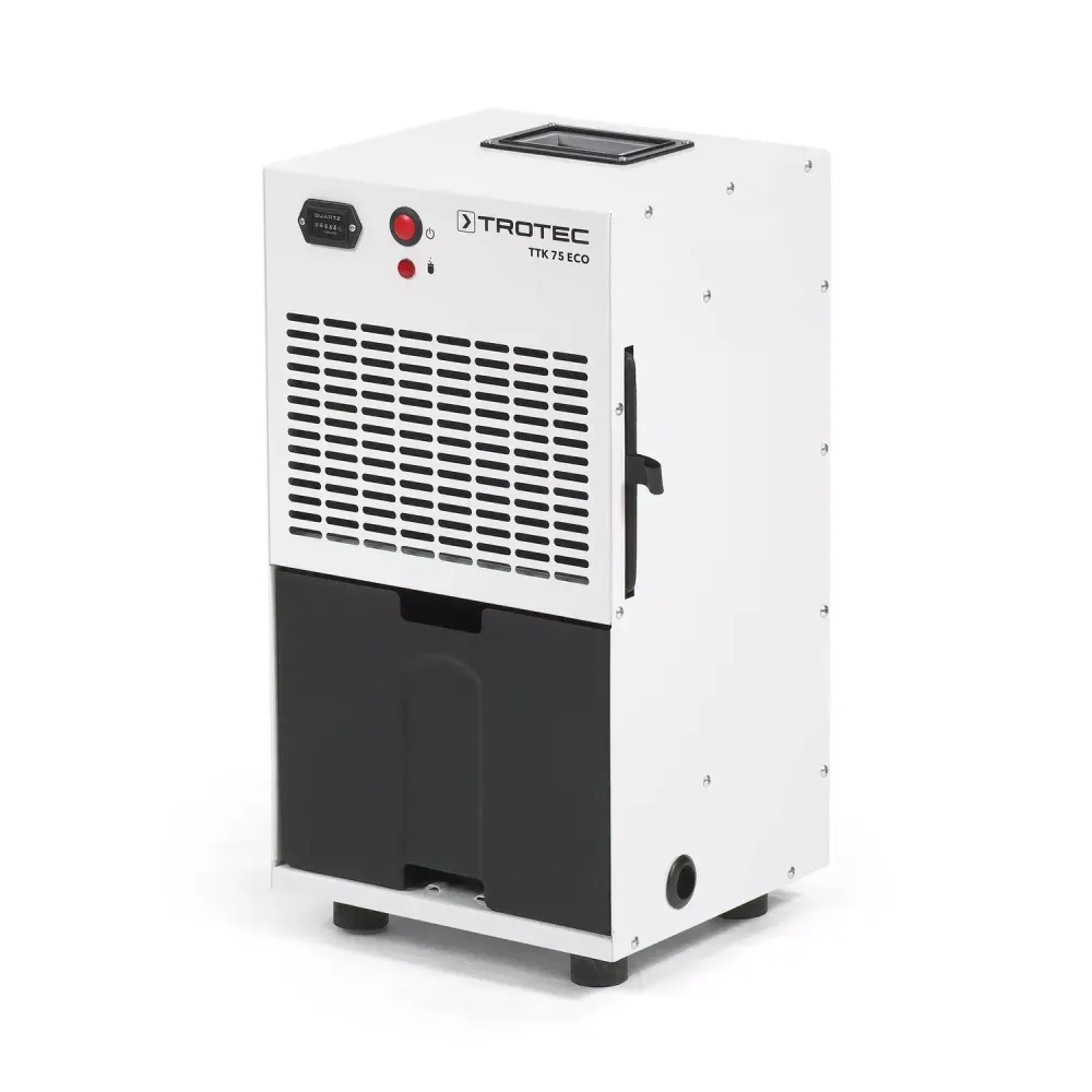 Осушитель воздуха TROTEC TTK 75 ECO мобильный - [до 21 л. за сутки / для S≈45 м²]