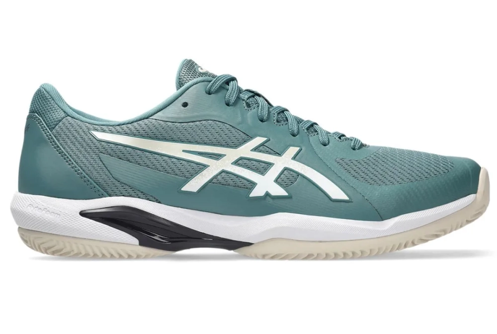 Теннисные кроссовки Asics Solution Swift FF 2 Clay - foggy teal/oatmeal