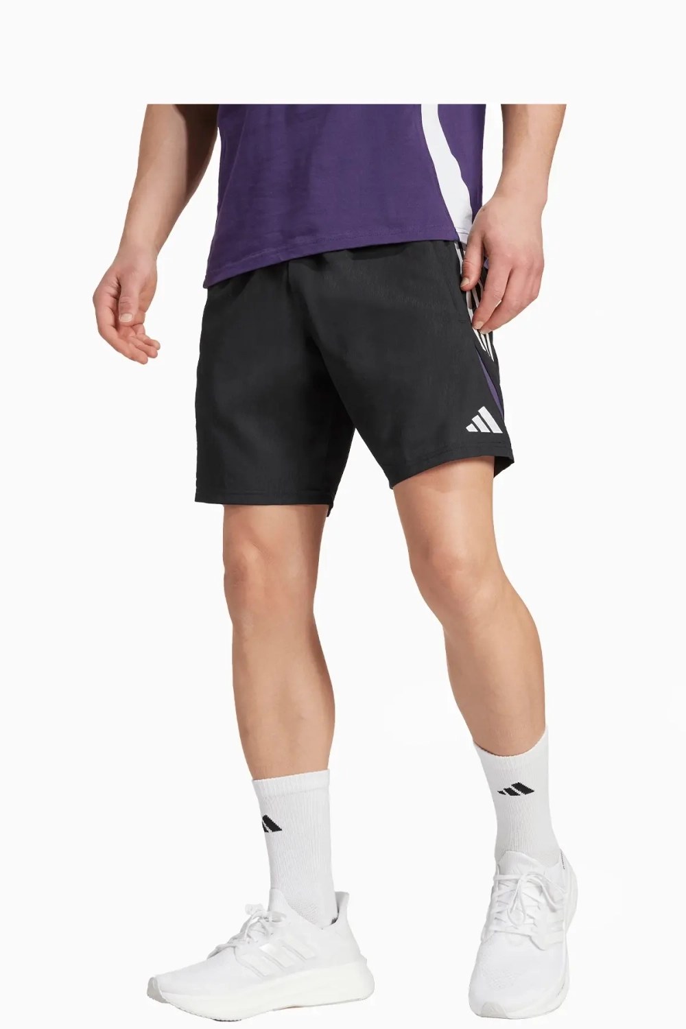 Шорты adidas Manchester United 25/26 Downtime - черный
