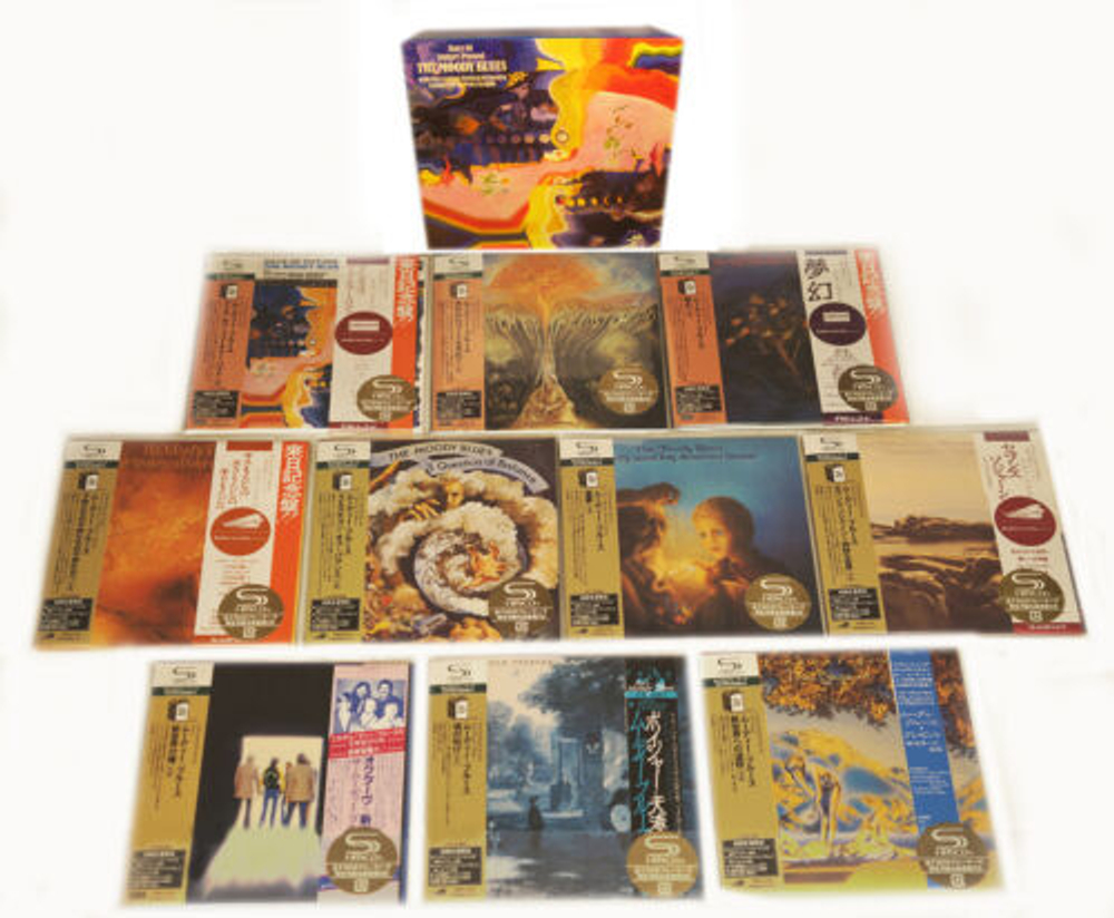 Комплект / The Moody Blues (10 Mini LP SHM-CD + Box)