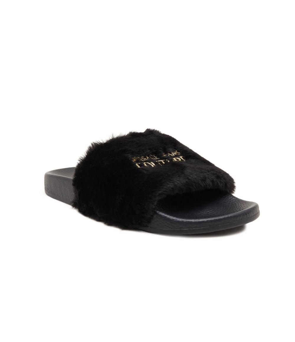 Шлепанцы Versace Jeans Couture - черный(75VA3SQ4ZS359)