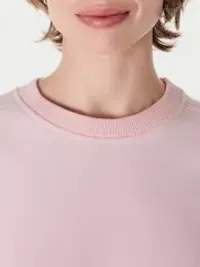 Свитшот укороченный "Розовый" женский
