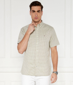 Рубашка FLEX GINGHAM Tommy Hilfiger - зеленый(MW0MW36144)