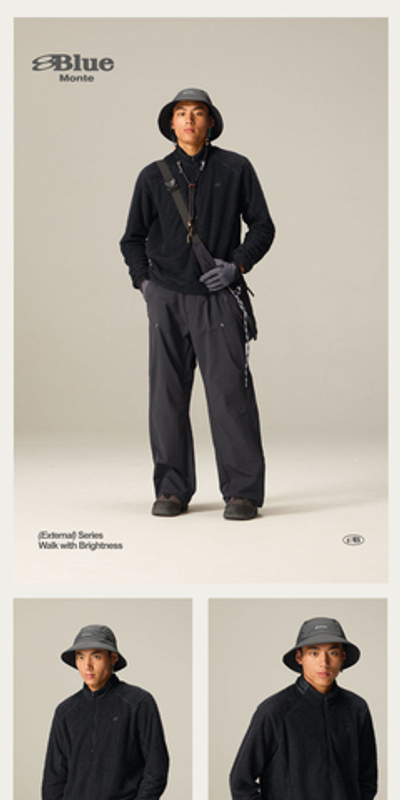 Свитшот Nothomme BlueMonte Half-Zip Warm черный