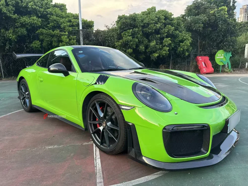 Пластиковые боковые юбки для PORSCHE 911 991 CARRERA S C2S узкий кузов 2012–2019