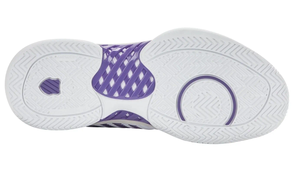 Женские теннисные кроссовки K-Swiss Express Light 3 - white/purple haze/lunar rock
