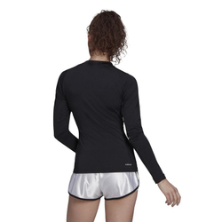 Женская футболка теннисная (dł. Рукава) Adidas Freelift LS TOP - black/white