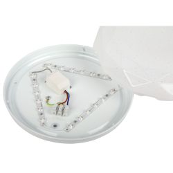 Светильник потолочный светодиодный ЭРА Классик без ДУ SPB-6 Slim Sparkle 24W-6,5K 6500K | Светильники SPB-6 без ДУ