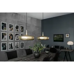 Плафон Umage Clava Dine V2, Ø43х28 см, матовая латунь