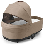 Коляска Cybex Balios S Lux TPE complete Cloud T Peach Pink Plus Base T 4 в 1 Almond Beige с дождевиками