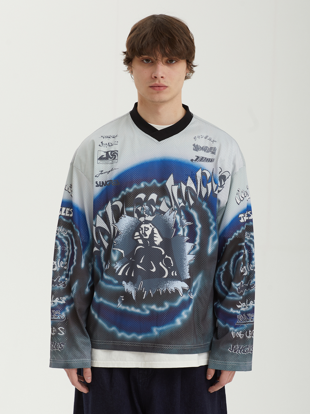 Мужской Лонгслив Jungles Moto Jersey