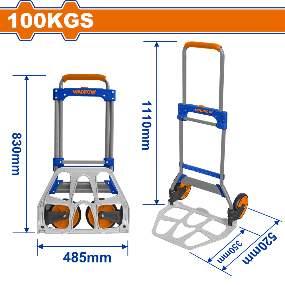Складная тележка WADFOW WWB9A10 100 кг Складная тележка WADFOW WWB9A10 100 кг