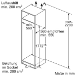 Однокамерный холодильник Bosch KIR81VSF0
