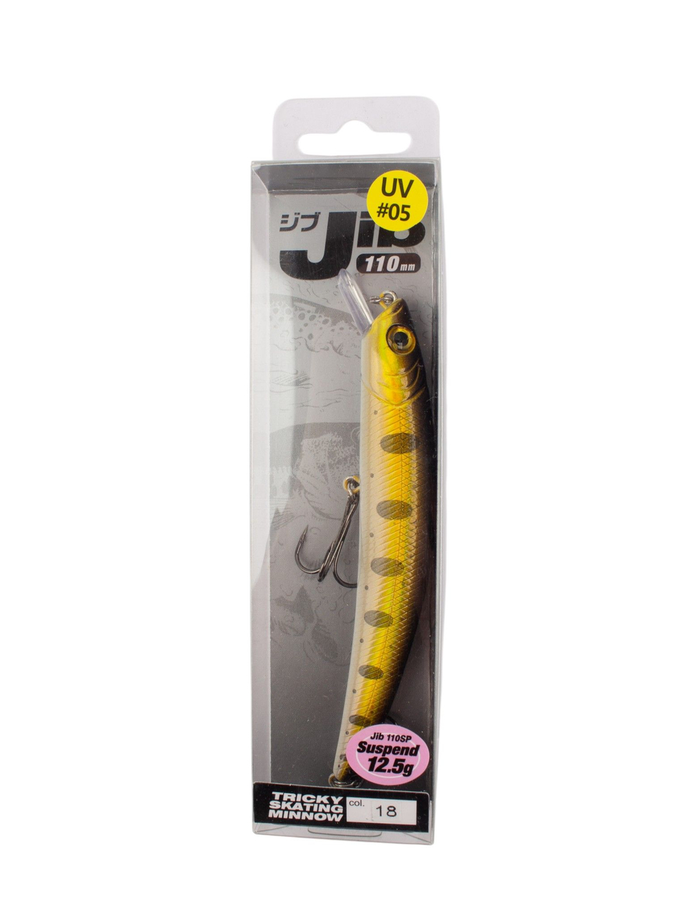 Воблер шумовой Минноу JIB 110SP 110 мм 12,5 г цвет #05