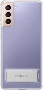 Чехол-подставка для Samsung Galaxy S21+, прозрачный. Товар уцененный