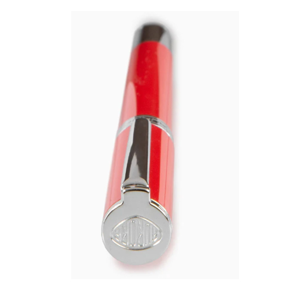 Перьевая ручка Aurora TU Resin Red CT, перо - F, в подарочной коробке