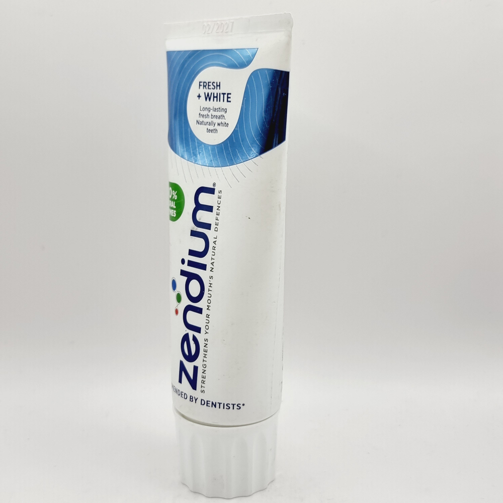Зубная паста свежее дыхание Zendium Fresh + White 75 мл (Нидерланды)