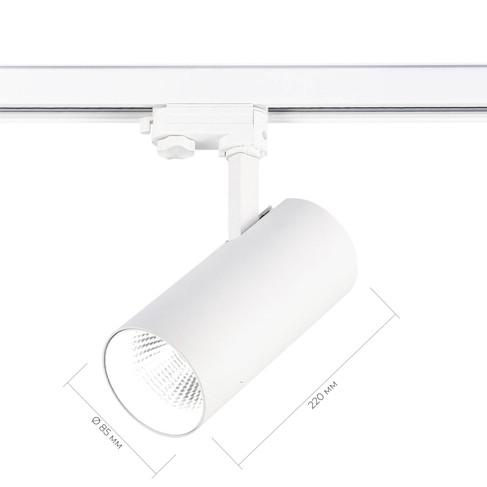 Светильник трековый TRACE LED 40W 4000K