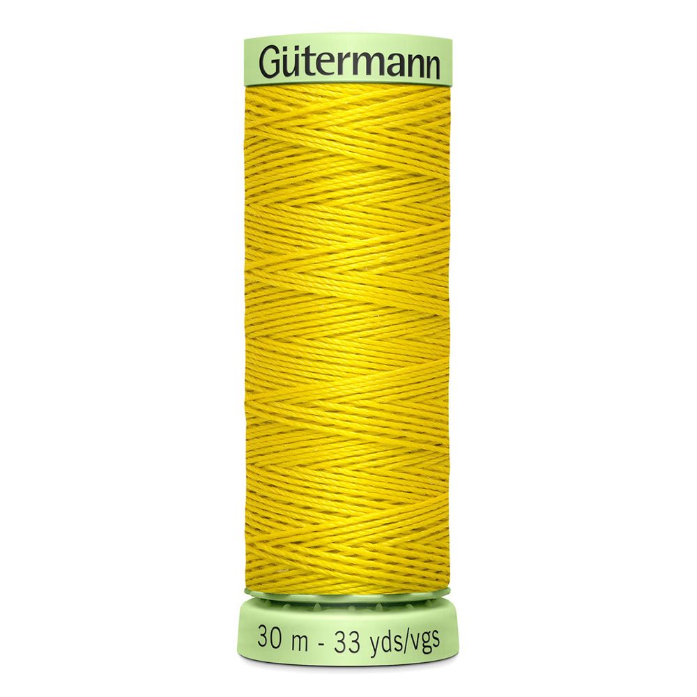 Нитки отделочные Gutermann Top Stitch 30 (30 метров), 5 кат. | 177 ярко-желтый