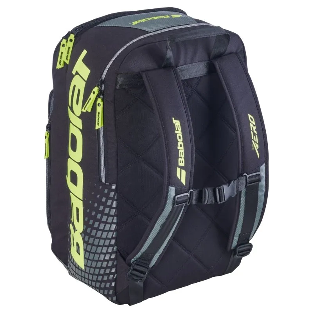 Рюкзак теннисный Babolat Pure Aero - metallic dark forest/black/yellow