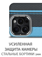 Дизайнерский чехол для IPHONE 15 PRO с камерой-подставкой и MagSafe