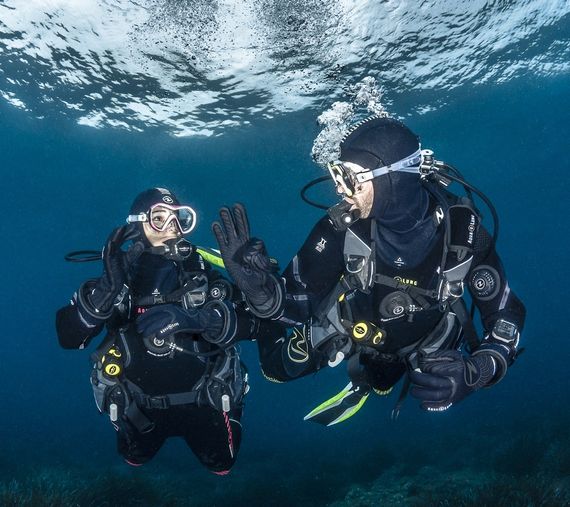 Гидрокостюм сухой Aqua Lung Blizzard Pro 2020 мужской 4 мм