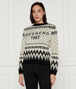 Шерстяной гольф Weekend MaxMara - белый(253662326)