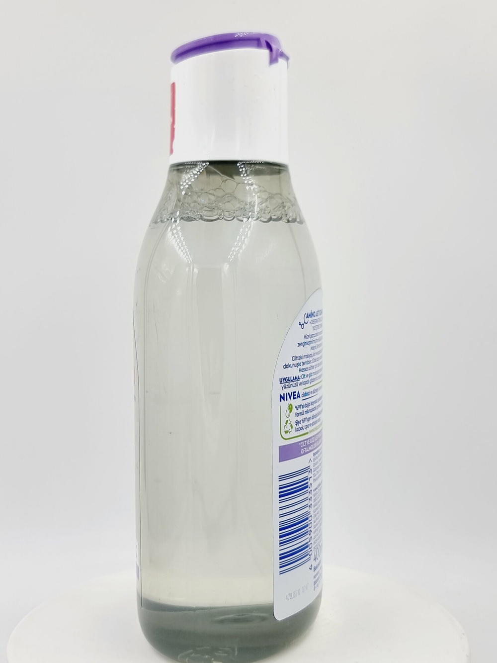 Мицеллярная вода Nivea для снятия макияжа с аминокислотным комплексом и декспантенолом, без отдушки, 400 мл (Германия)