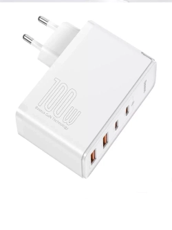 Быстрое зарядное устройство Базеус 100W. Блок питания Gan