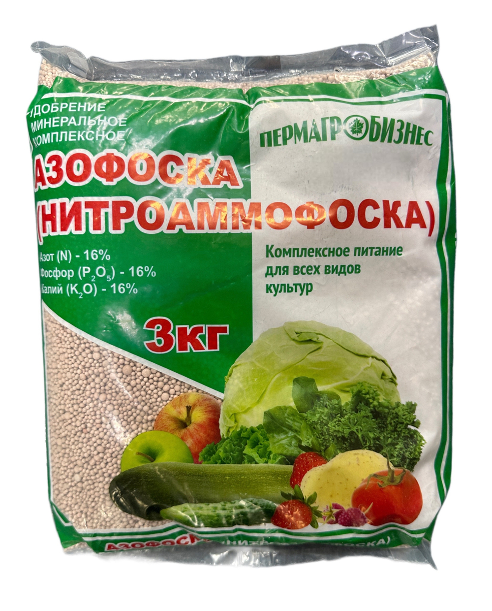 Азофоска (нитроаммофоска) ПАБ