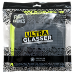 Foam Heroes Ultra Glasser микрофибра для очистки стекол с новым вафельным плетением 40х40см, 440г/м2