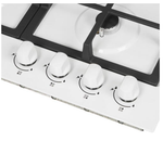Поверхность варочная  Electronicsdeluxe TG4_750231F-024 (белая эмаль, газ/к,  60*51) Россия