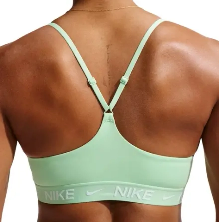 Теннисный бюстгальтер Nike Indy Light Support Padded Adjustable Sports - cucumber calm