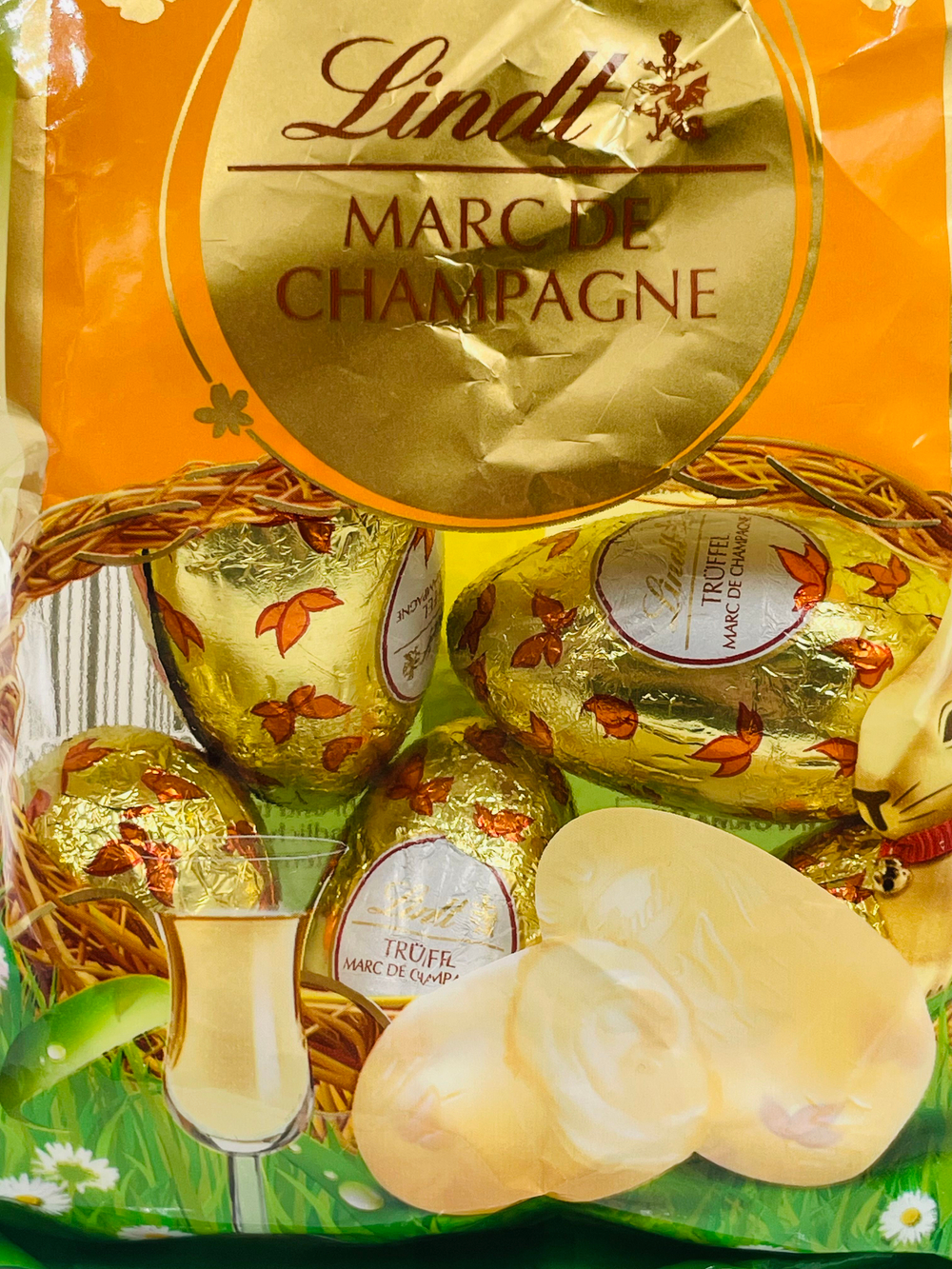 Lindt яйца из белого шоколада с трюфельной начинкой Маrс dе Сhаmраgnе, 90 г