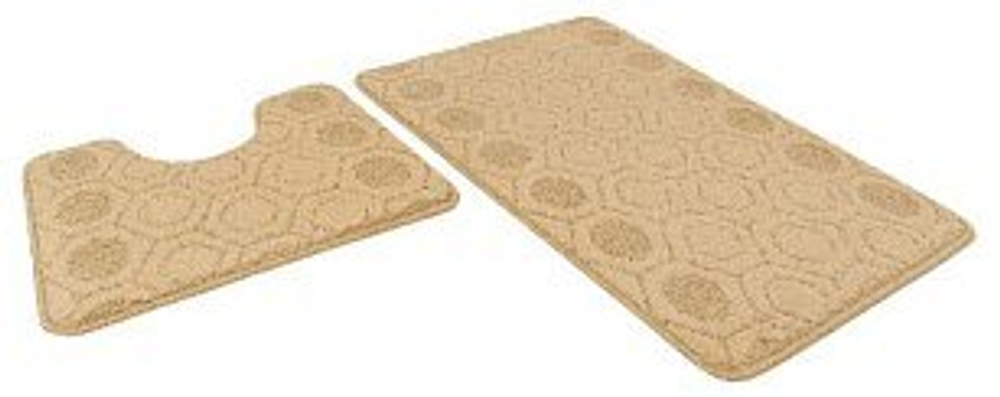 Набор ковриков АКТИВ icarpet 50*80+50*40 002 бисквит