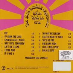 The Jimi Hendrix Experience - Axis: Bold As Love (Stereo Version) LP