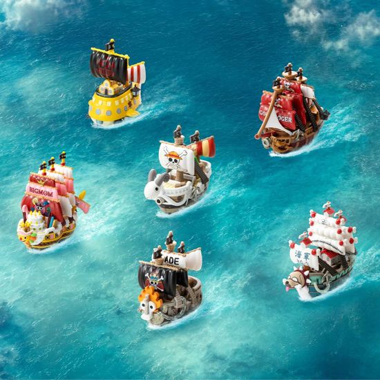 Фигурка POP MART Ван Пис One Piece The Grand Line Blind Box — корабли серии