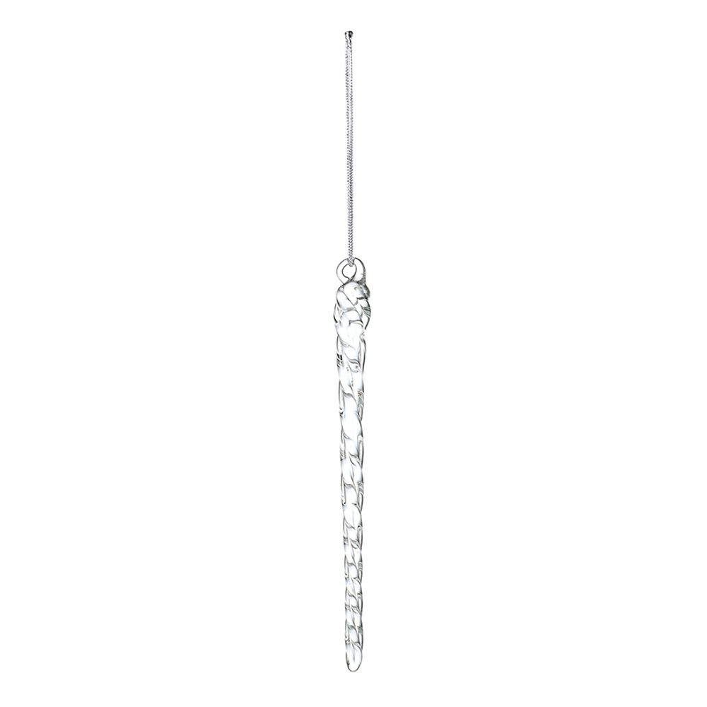 Набор ёлочных украшений Fancy icicles из коллекции New Year Essential, 6 шт.