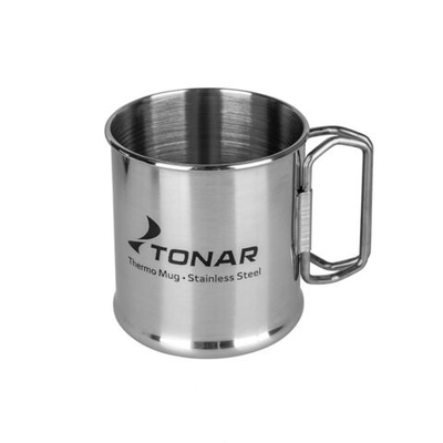 Кружка 300ML металлическая скл. ручки (T.TK-035-300)