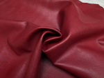 Кожа растительного дубления Аньелли цв. Бордовый / Agnelli Veg Cherry Red. толщ. 1,0-1,2 мм