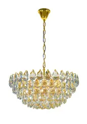 Люстра подвесная NewRgy 2973E/13A GOLD+CLEAR (1), 13×40 Вт, латунная